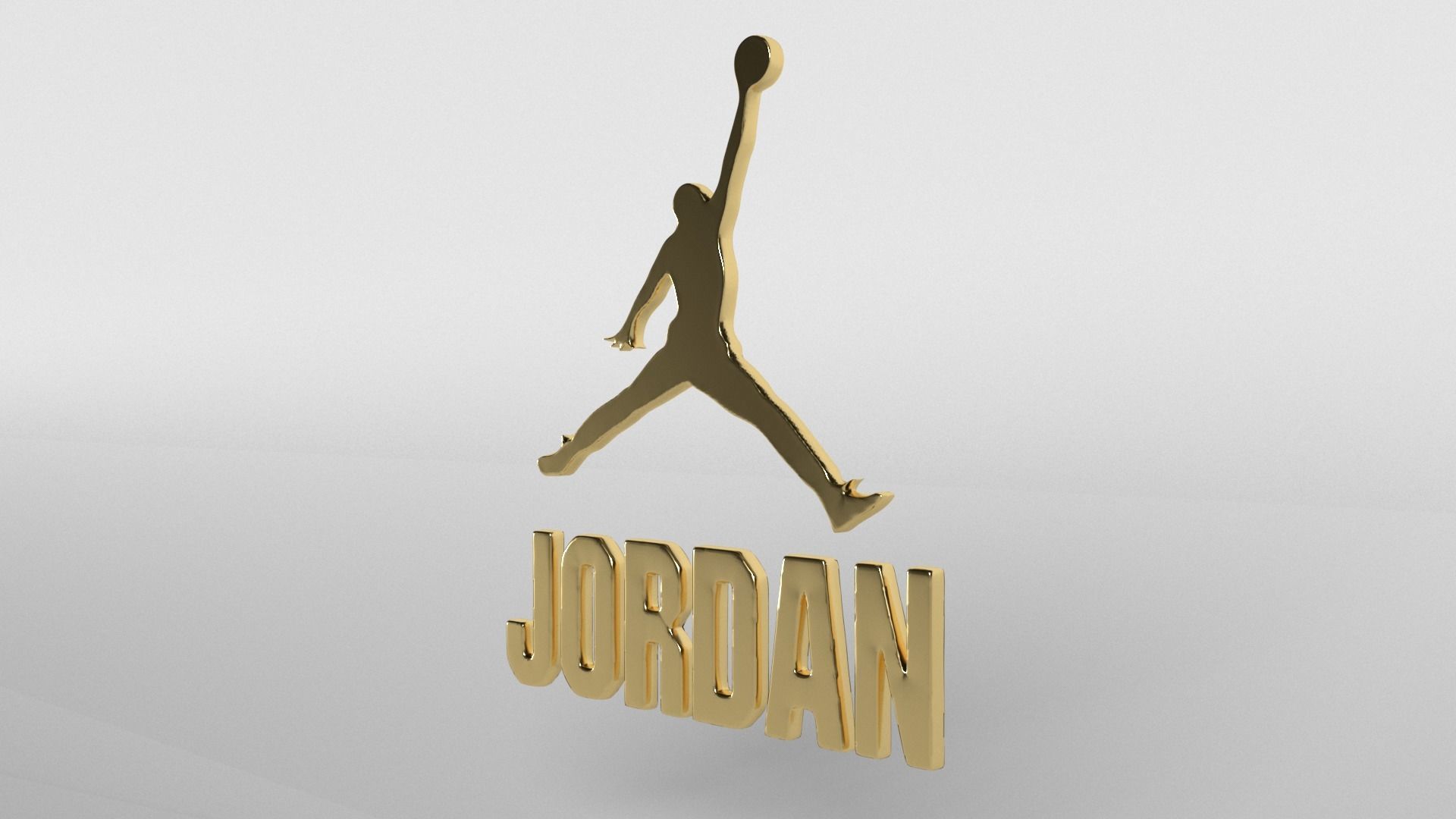 Jordan Logo version3 004 Free 3D model_3