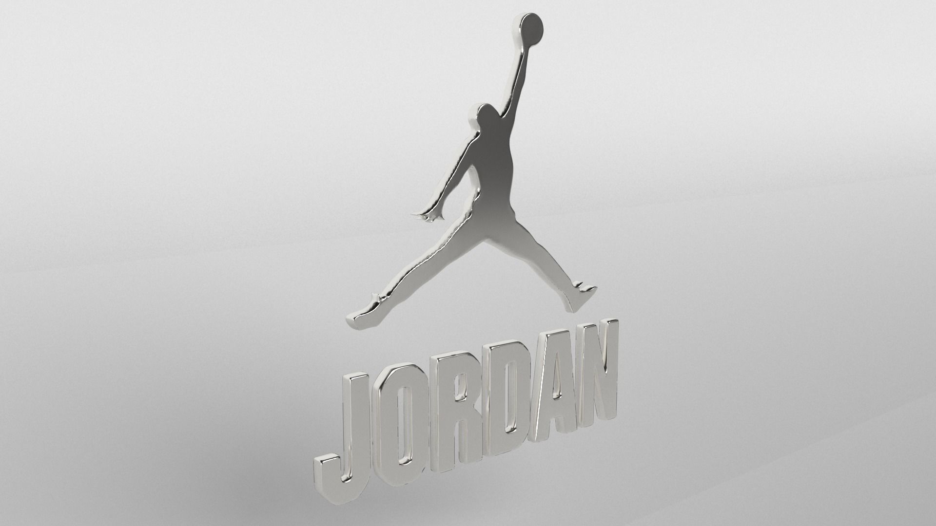 Jordan Logo version3 005 Free 3D model_4