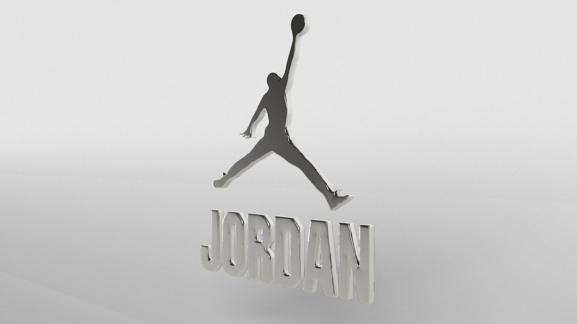 Jordan Logo version3 005 Free 3D model_3