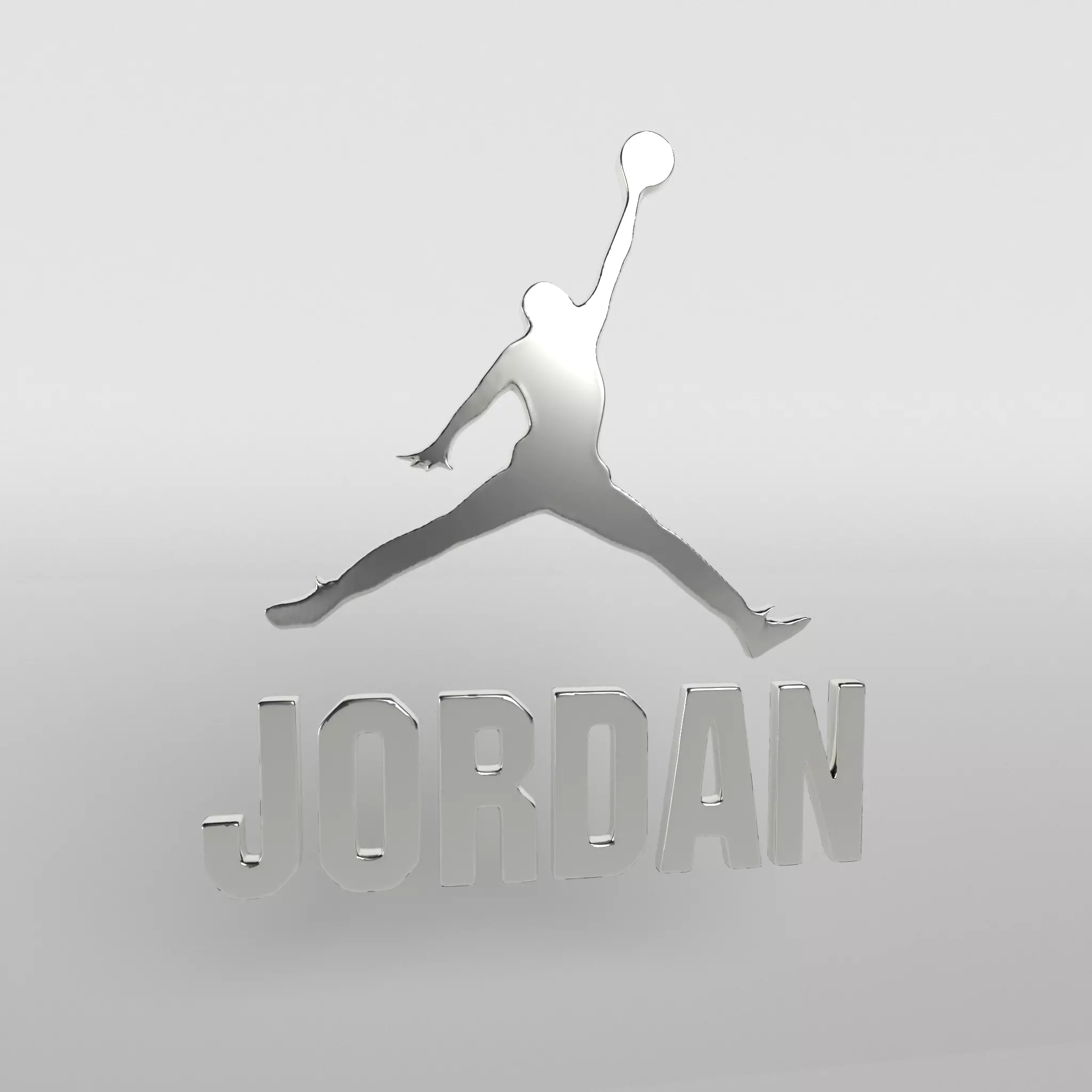 Jordan Logo version3 005 Free 3D model_0