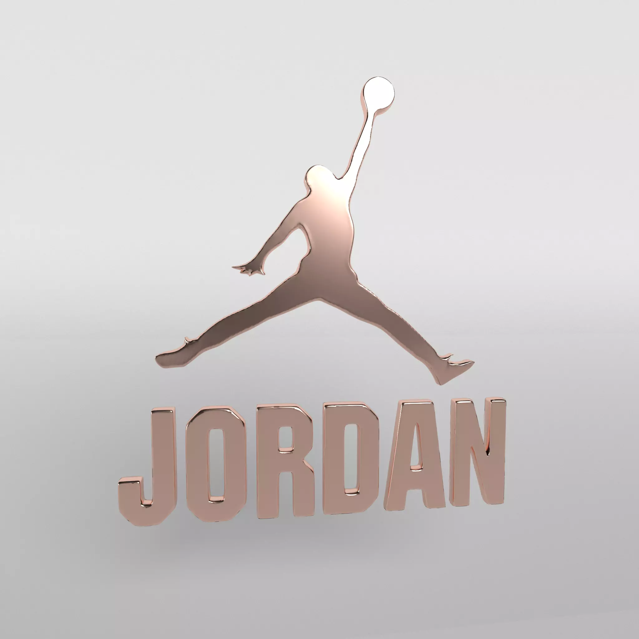 Jordan Logo version3 006 Free 3D model_0