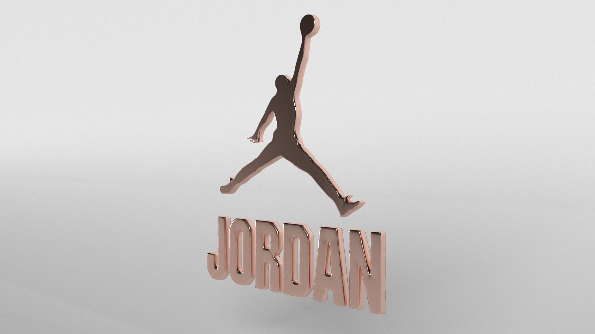 Jordan Logo version3 006 Free 3D model_3