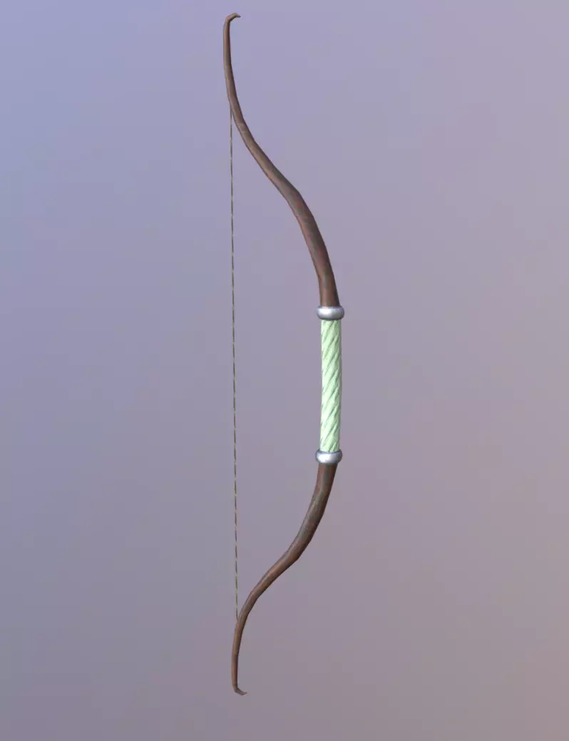Elite Archer Bow Free low-poly 3D model
