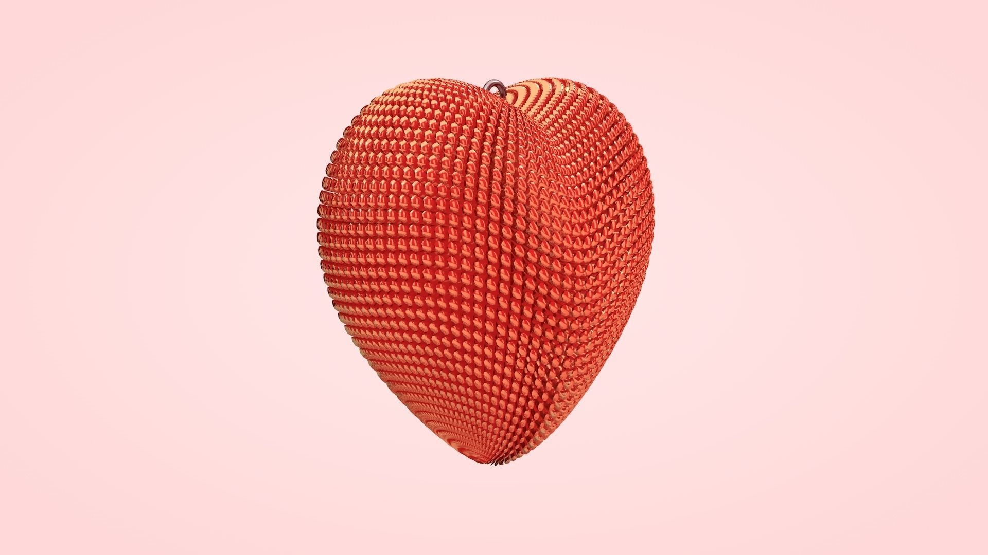 Heart Jewel - Pendant 3D model_2