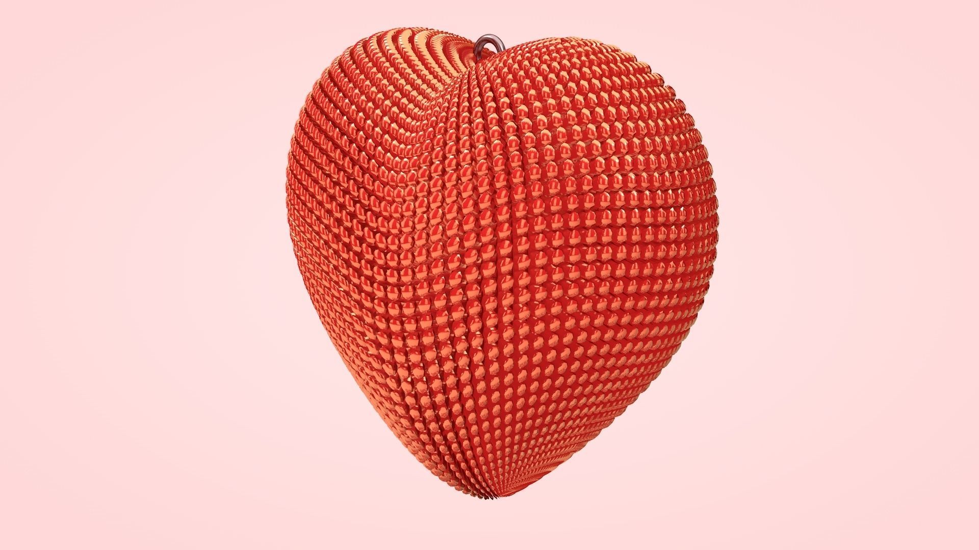 Heart Jewel - Pendant 3D model_1