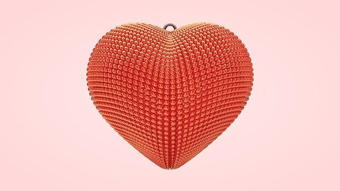 Heart Jewel - Pendant 3D model
