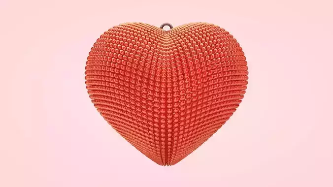 Heart Jewel - Pendant 3D model