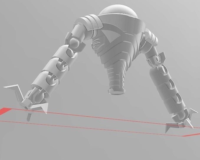 MOTU SKELETOR HOVER ROBOT V1 3D print model_4