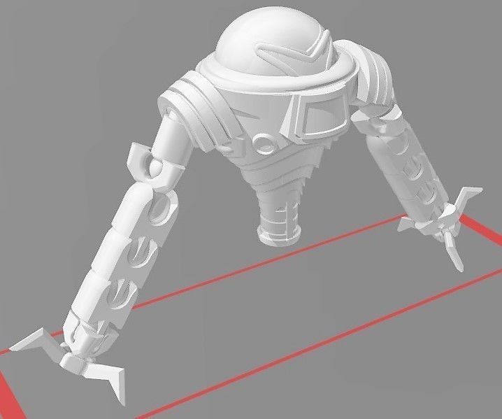 MOTU SKELETOR HOVER ROBOT V1 3D print model_3