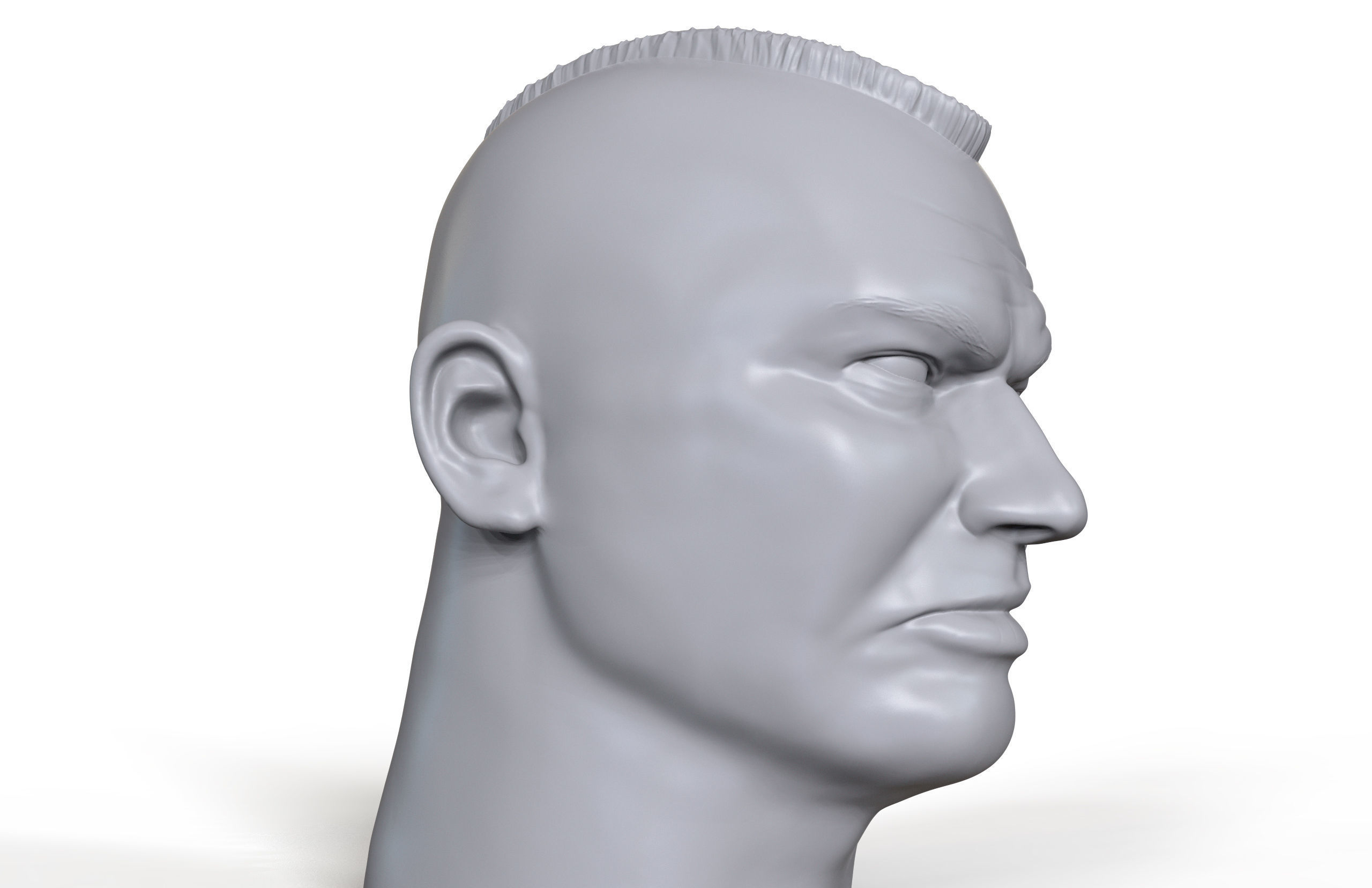 Vigvid Korka 3D printable portrait sculpt 3D print model_8
