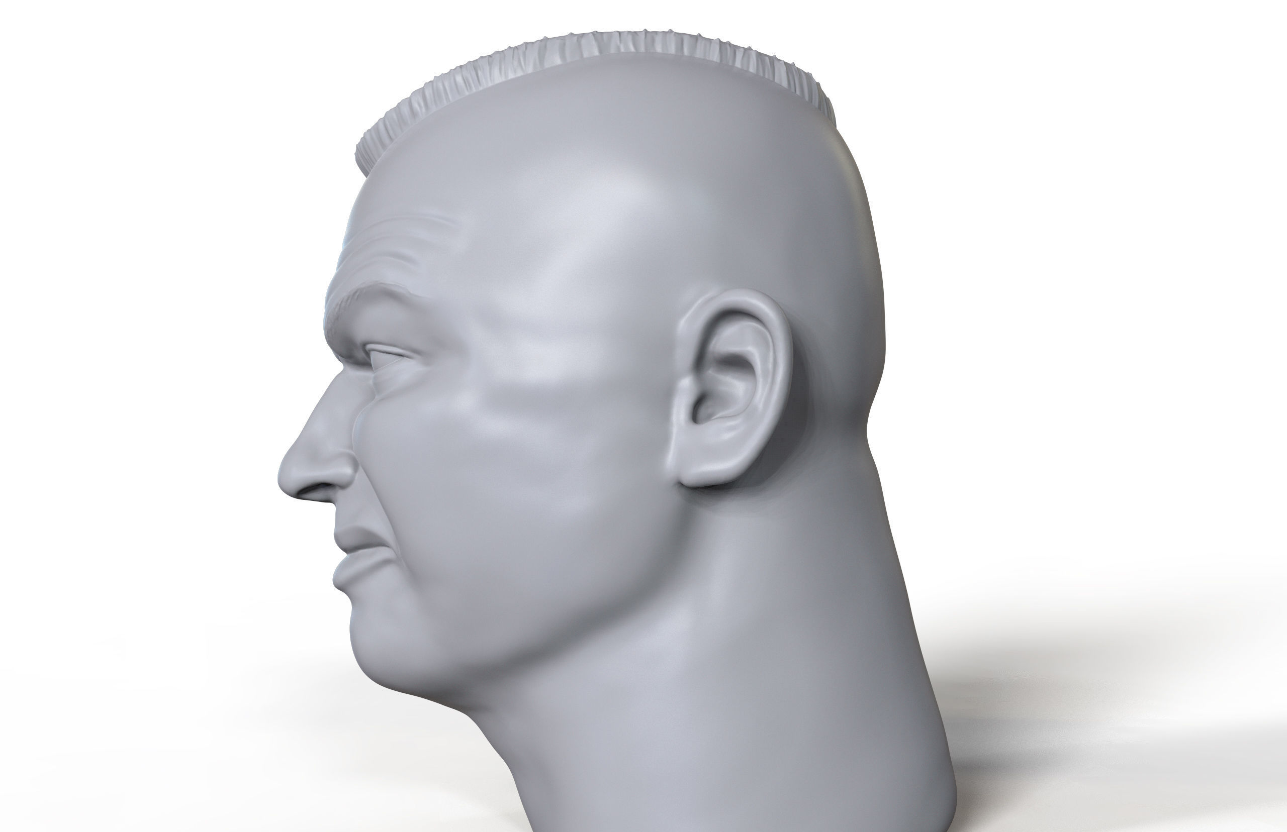 Vigvid Korka 3D printable portrait sculpt 3D print model_6