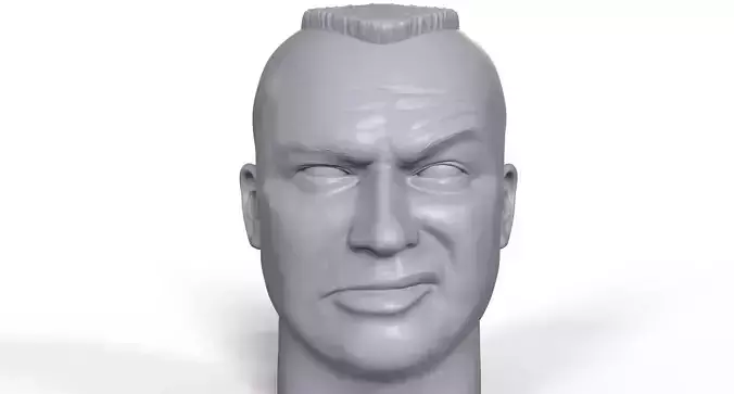 Vigvid Korka 3D printable portrait sculpt 3D print model