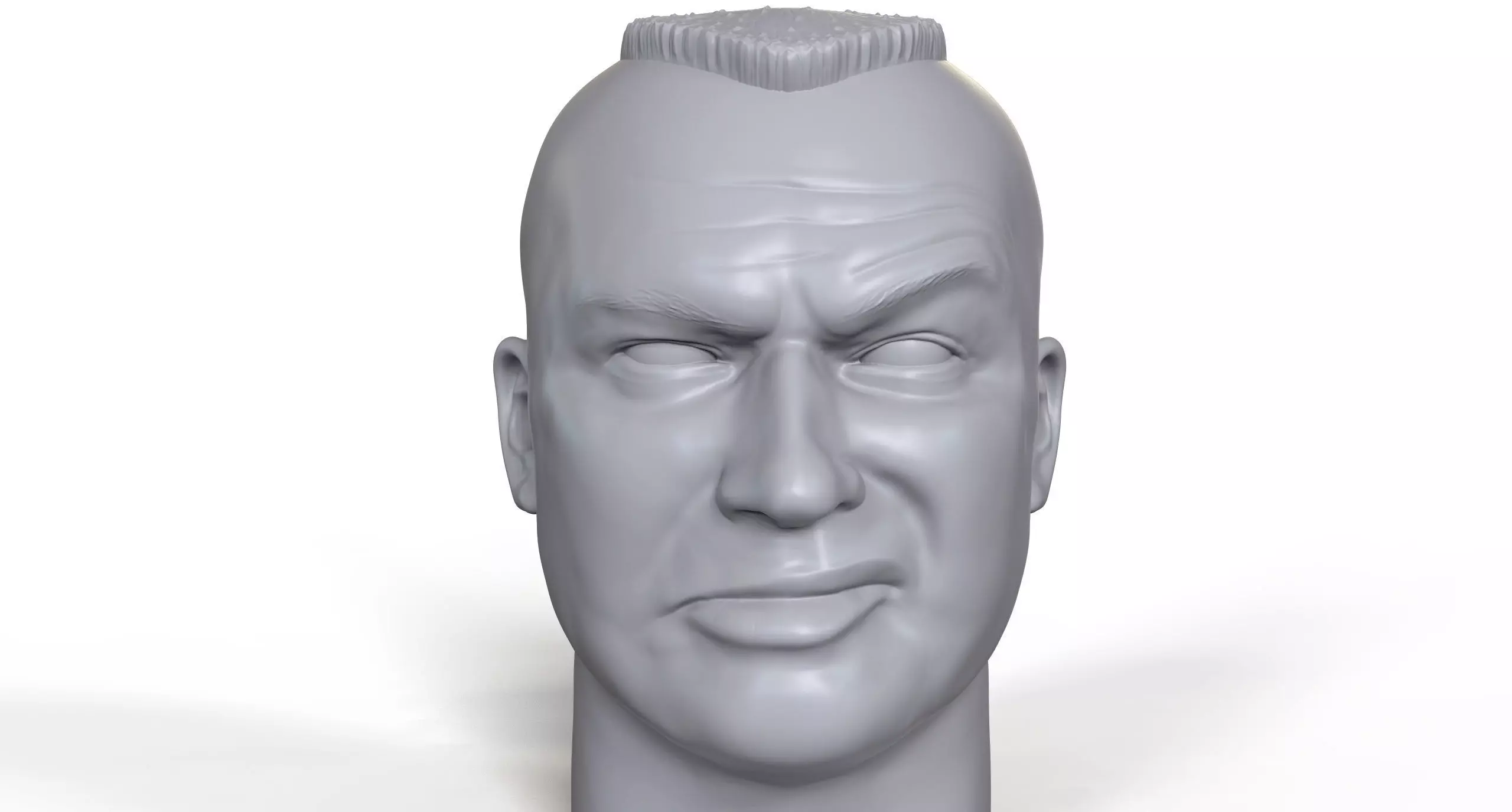 Vigvid Korka 3D printable portrait sculpt 3D print model_0