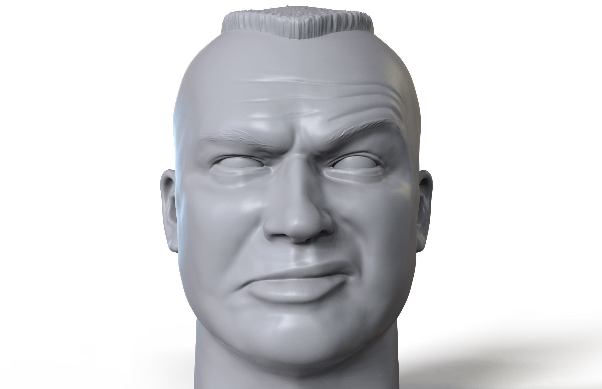 Vigvid Korka 3D printable portrait sculpt 3D print model_3