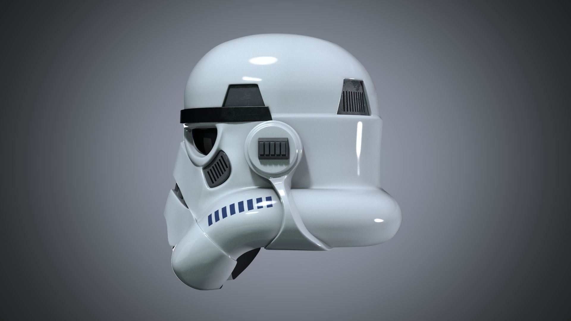 StormTrooper star wars 3D model_17
