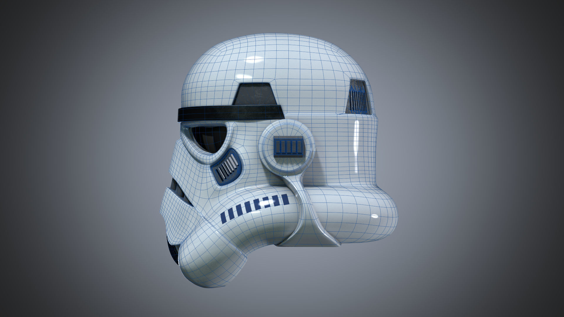 StormTrooper star wars 3D model_6