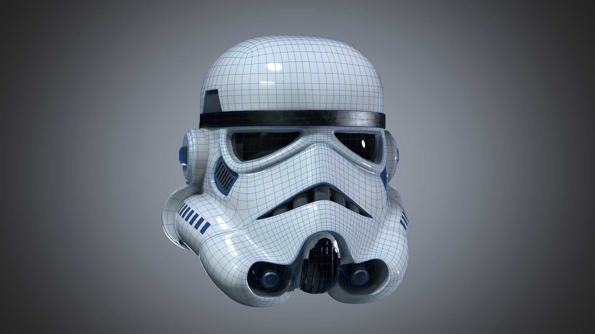 StormTrooper star wars 3D model_8