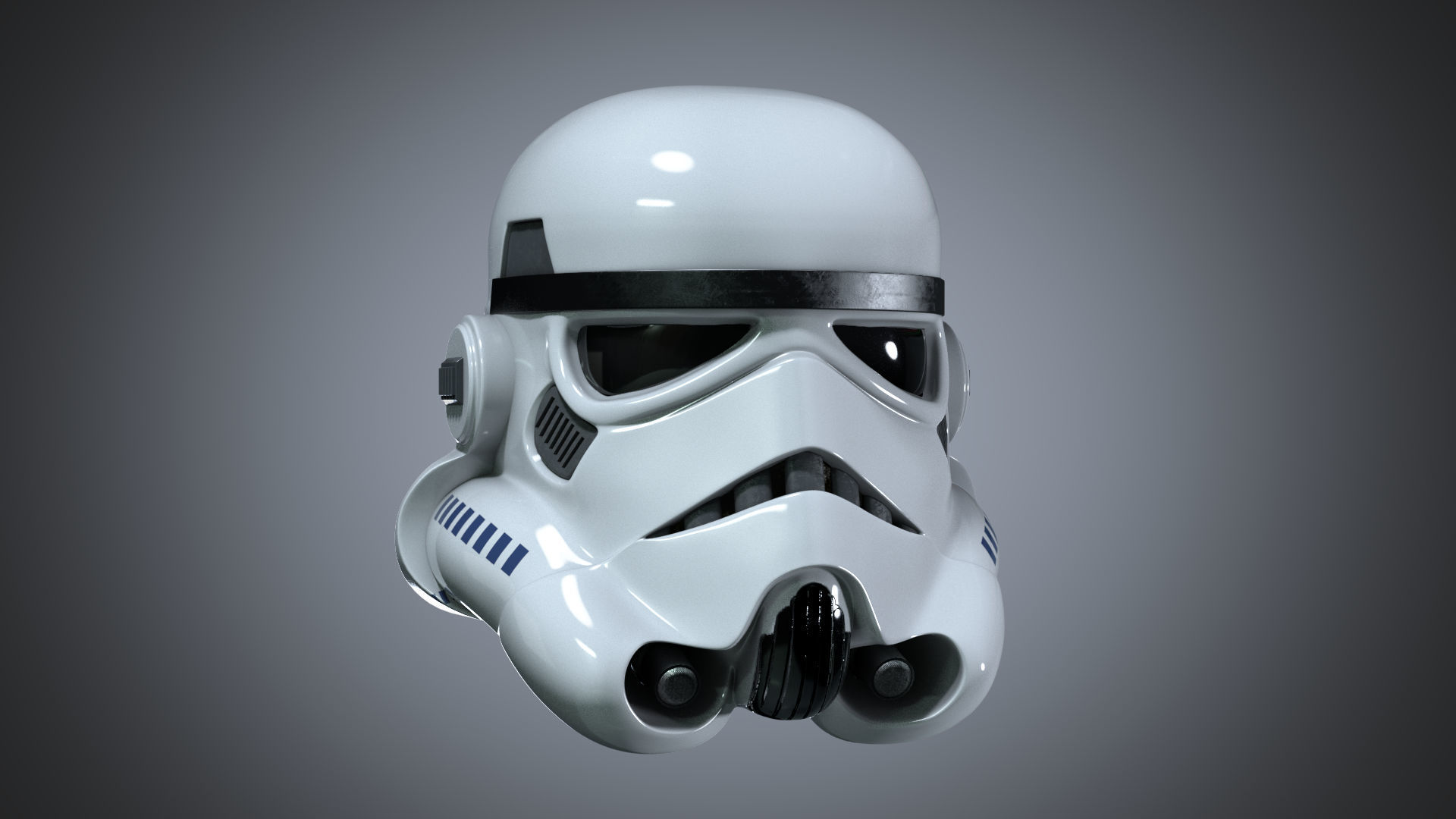 StormTrooper star wars 3D model_9