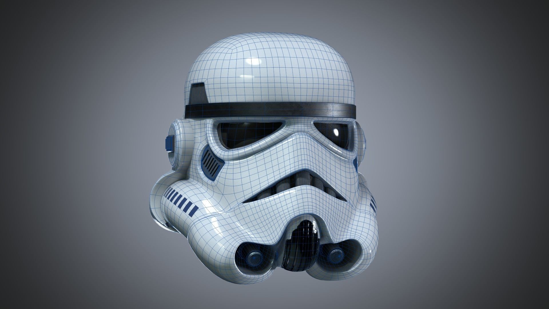 StormTrooper star wars 3D model_22