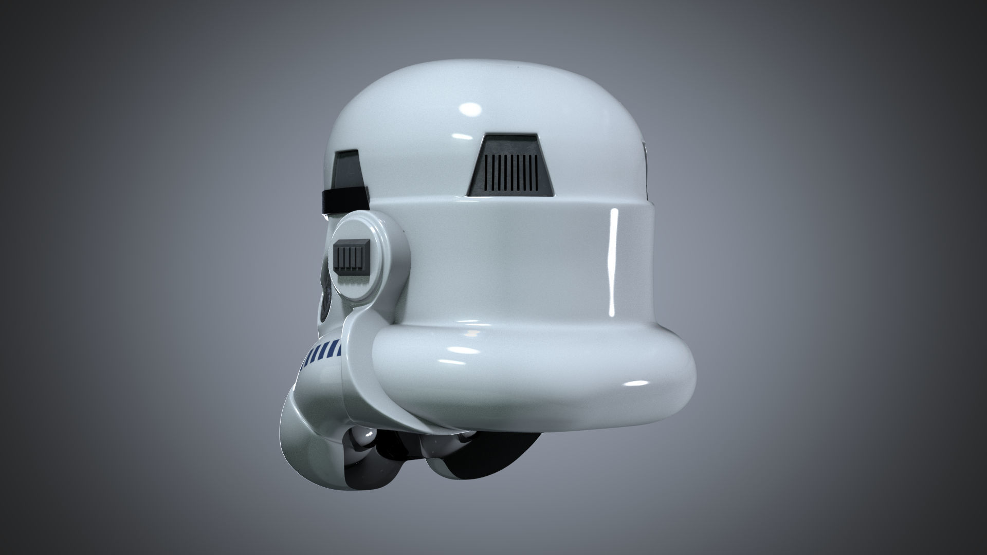 StormTrooper star wars 3D model_16