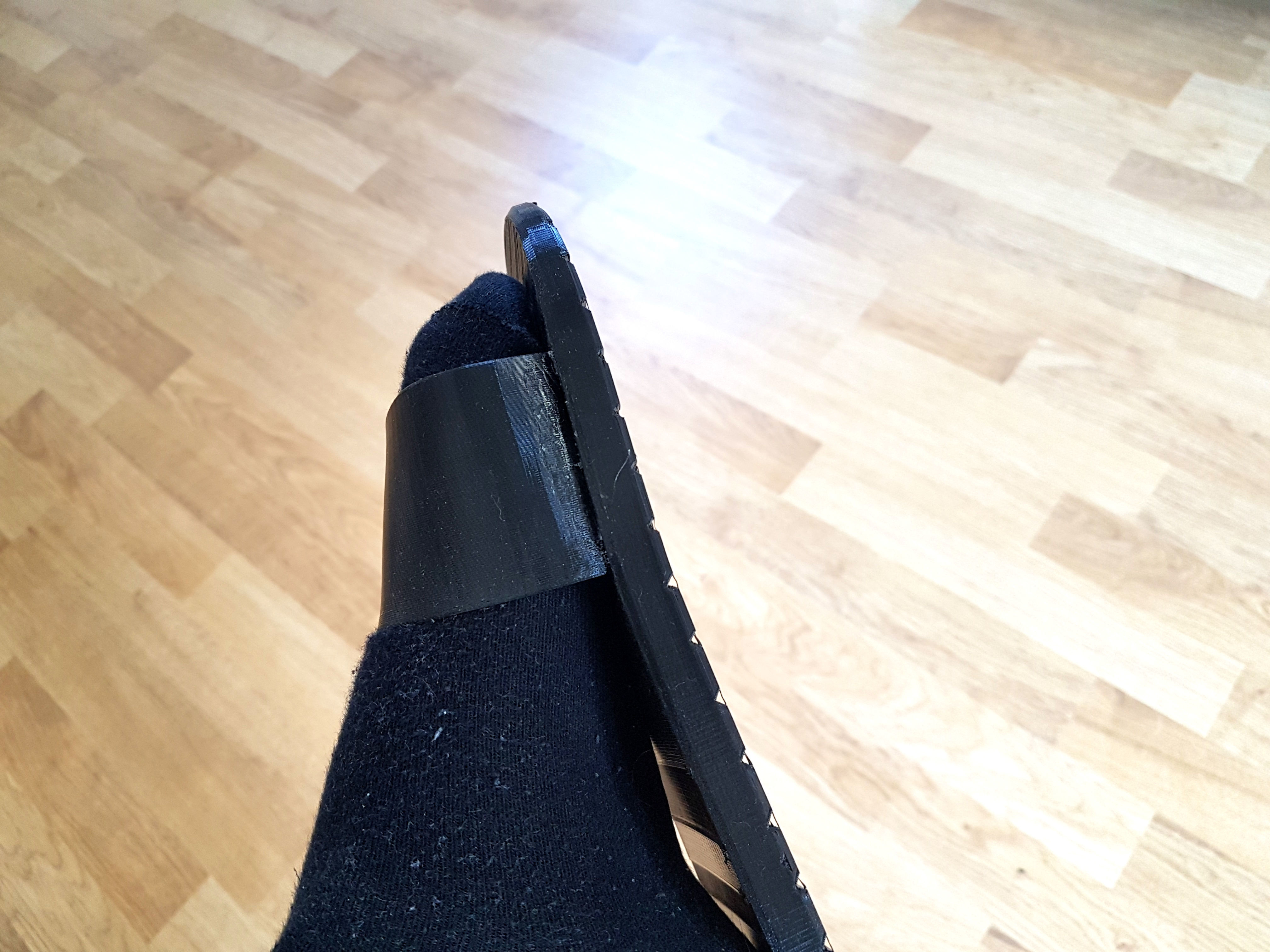 Sandal 3D carbon fiber flip flops 3D print model_7