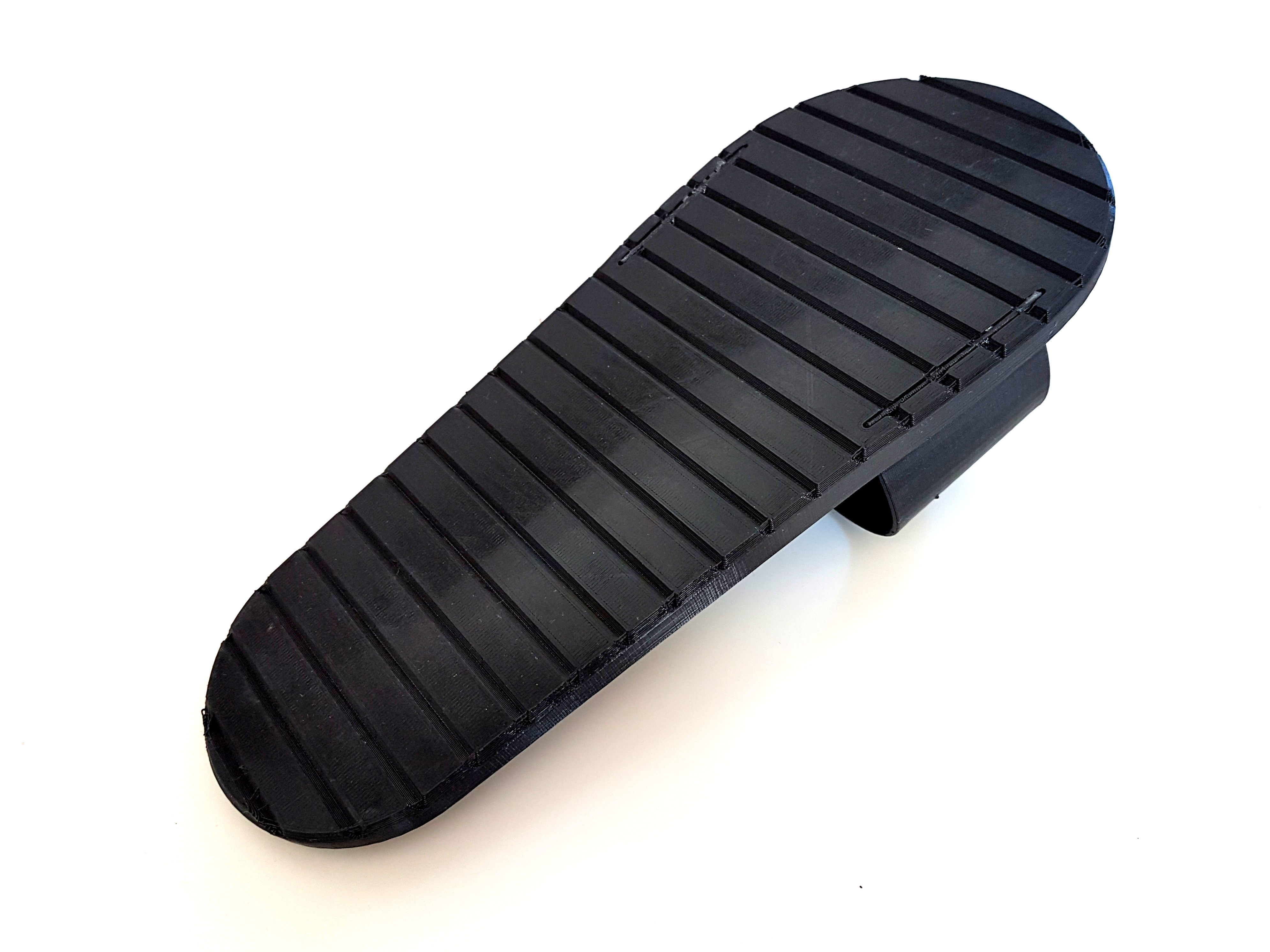 Sandal 3D carbon fiber flip flops 3D print model_3