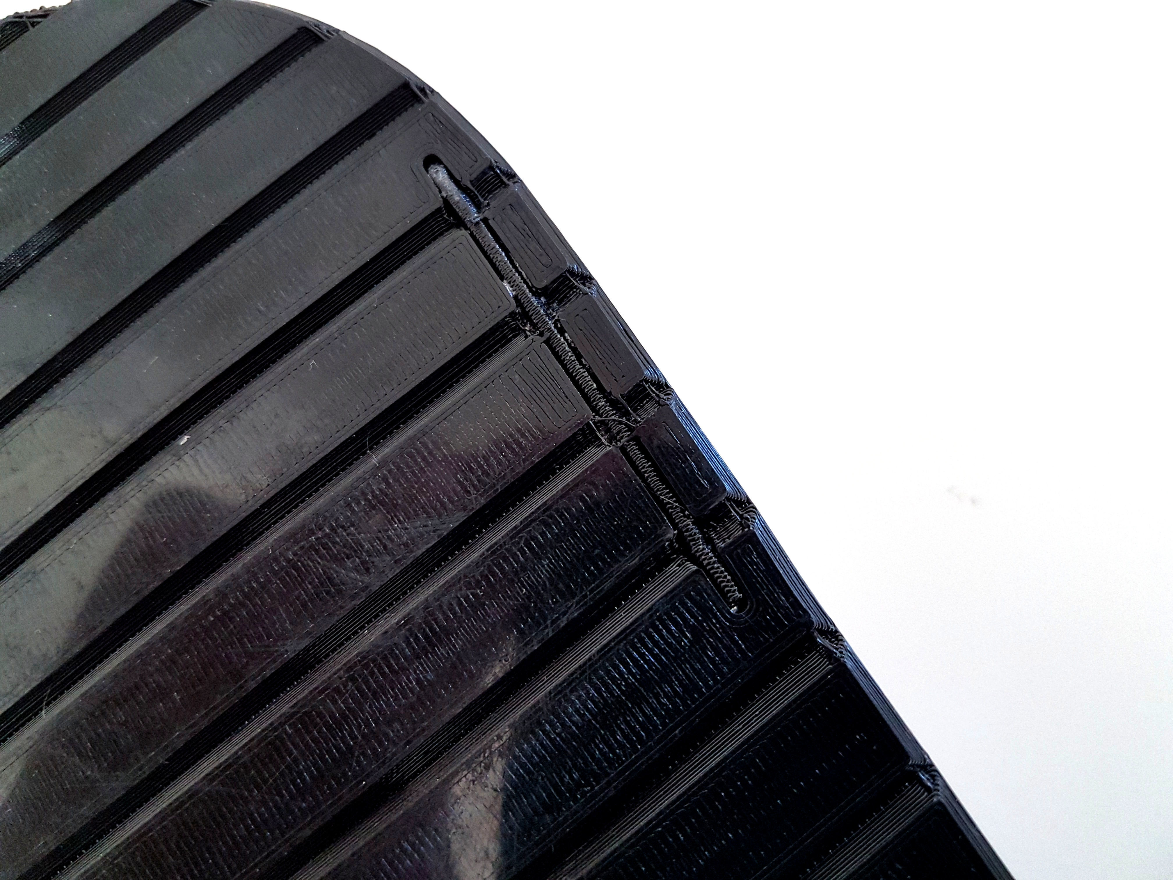 Sandal 3D carbon fiber flip flops 3D print model_5