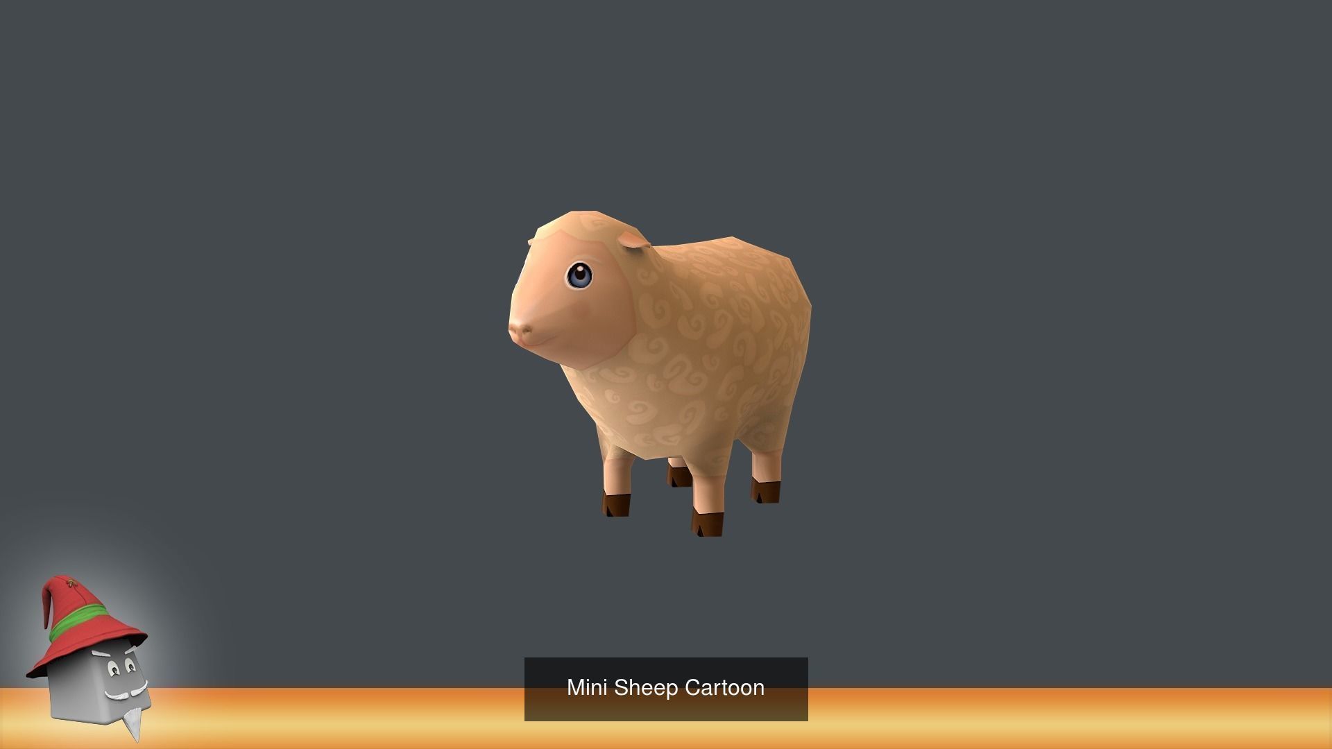 Mini Animals Pack 3D Model Collection_3