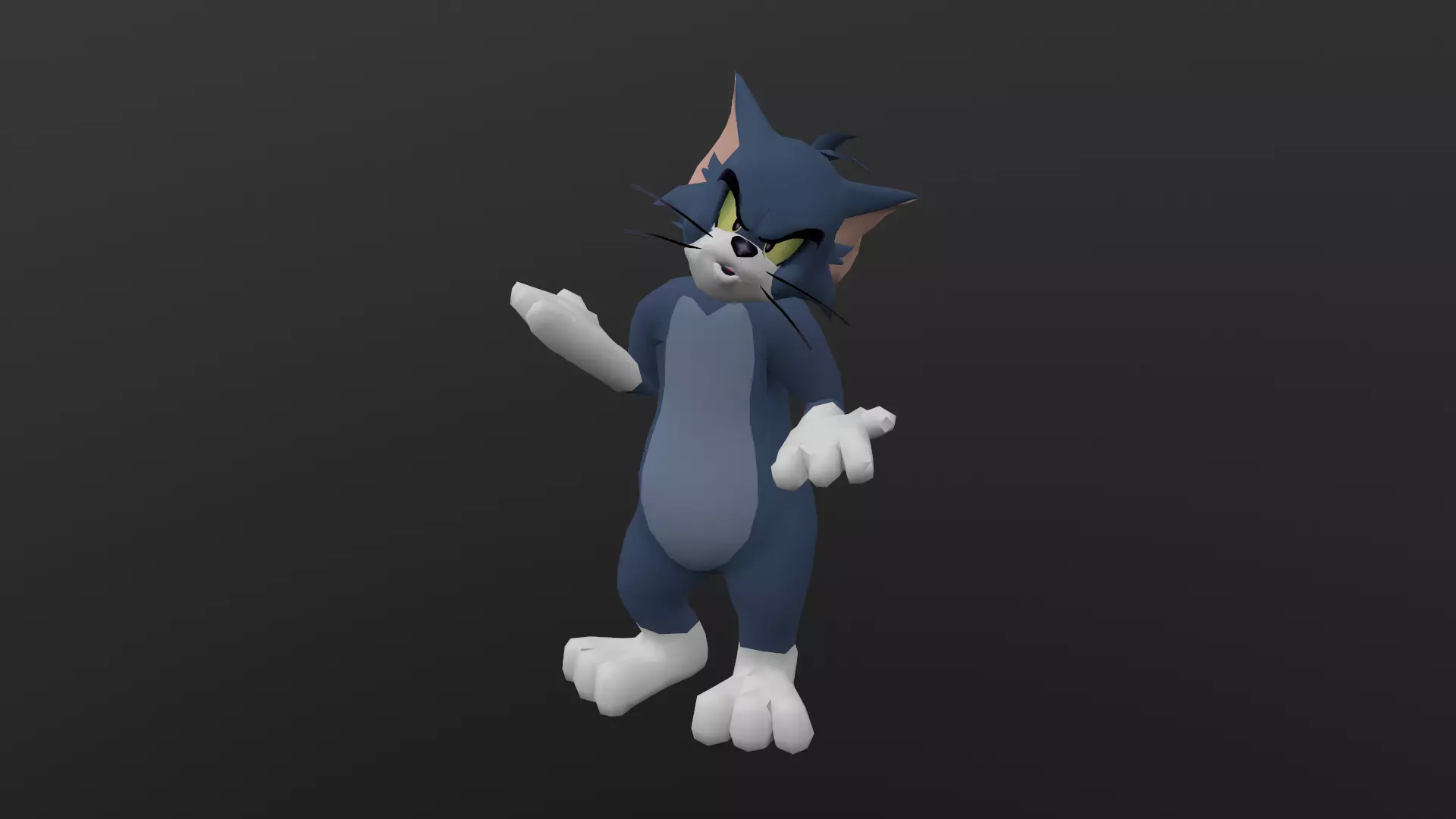 TOMC-034 Tom Cat Whatever Low-poly 3D model