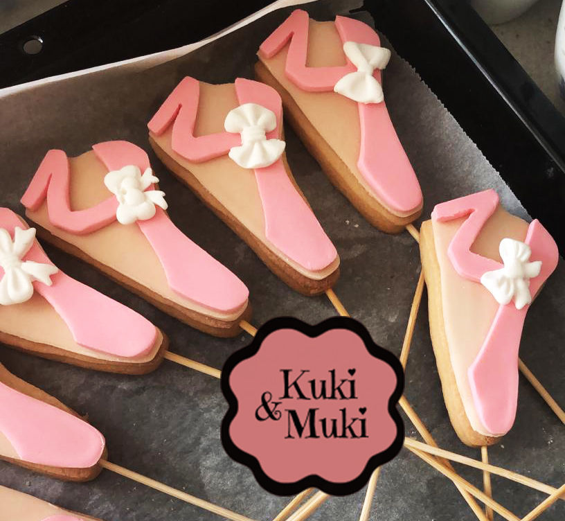 Ballet Shoe Cookie and Fondant Cutter Set 3D print model_1