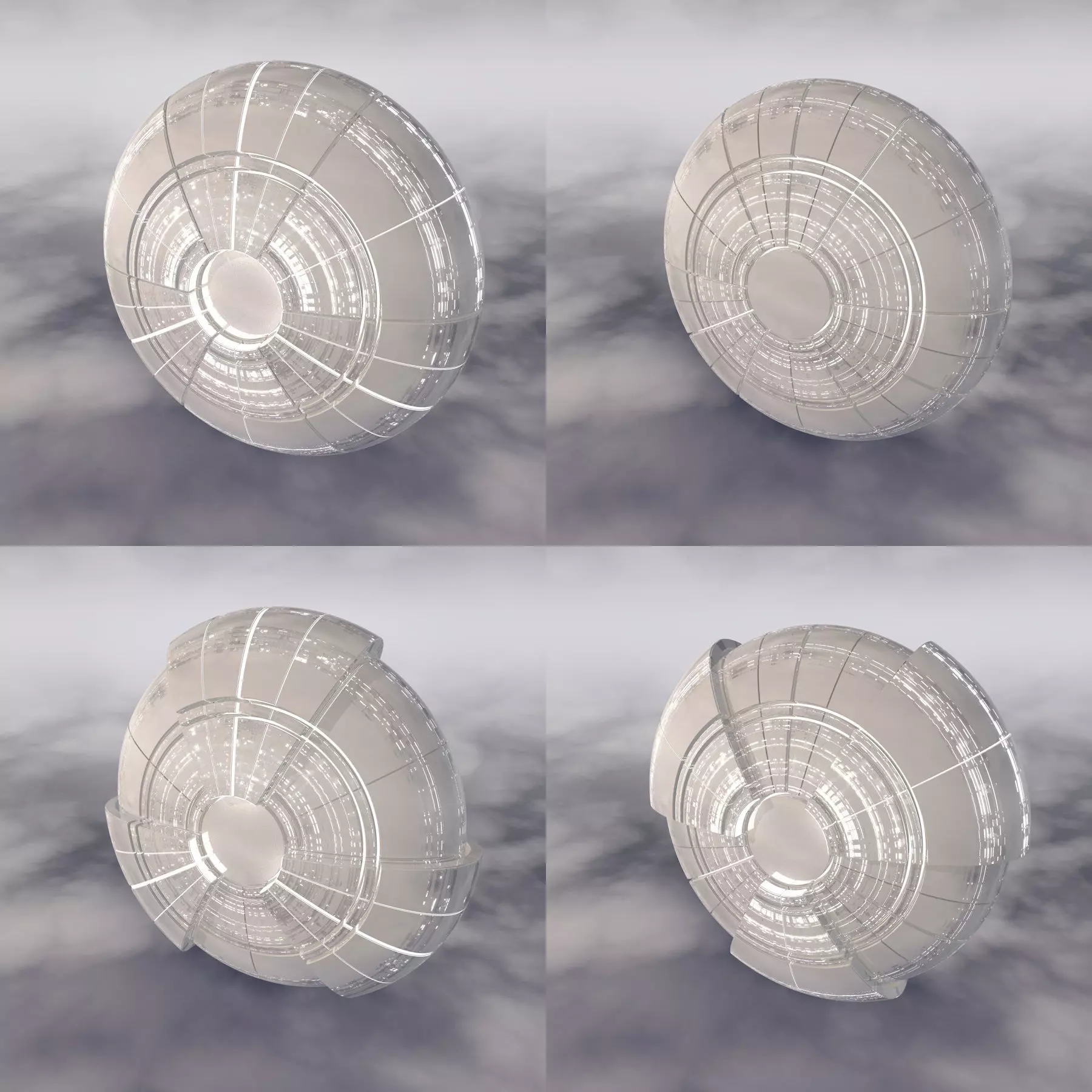 Sci-Fi Spaceship A 002 3D model_0