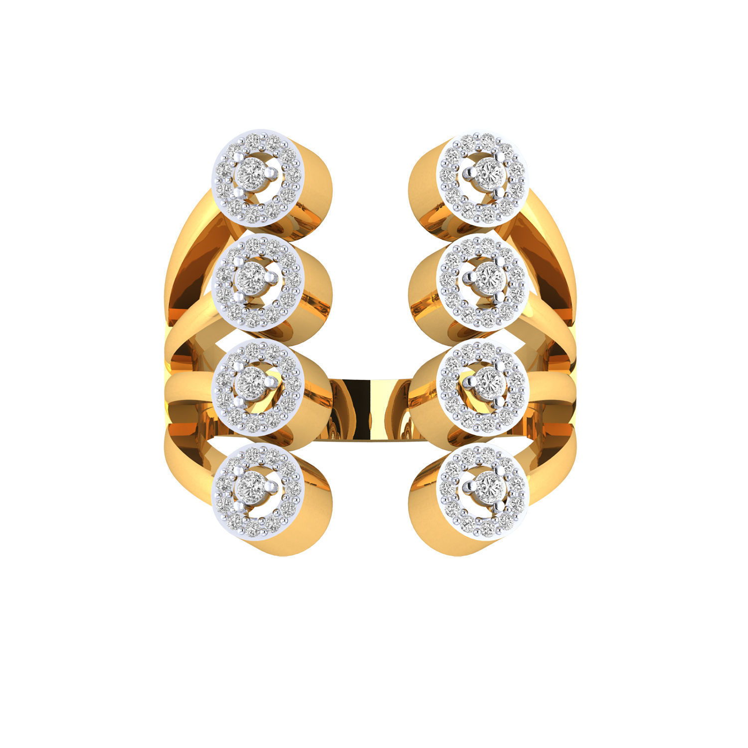 Collection 84 Ladies Ring 3dm jcd render details 3D print model_31