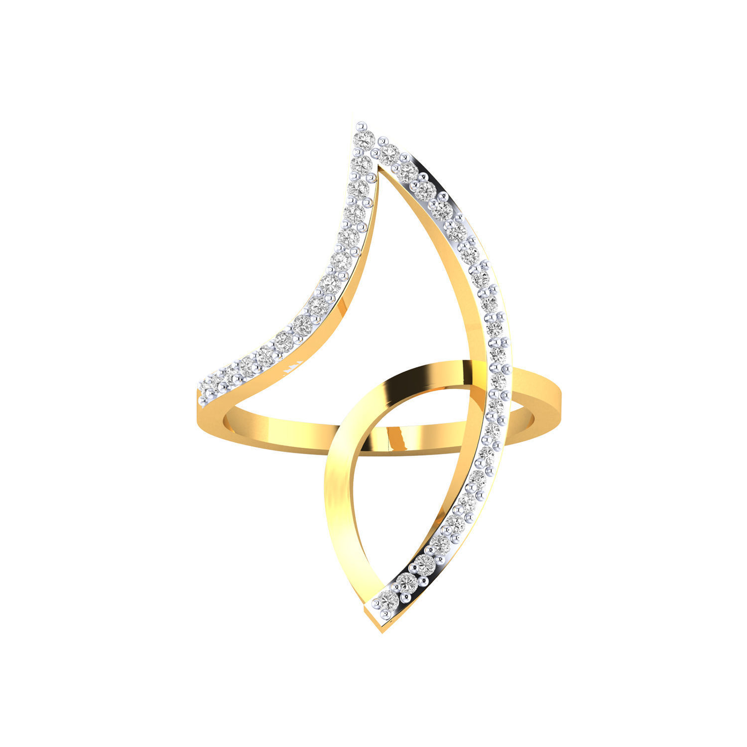 Collection 84 Ladies Ring 3dm jcd render details 3D print model_47