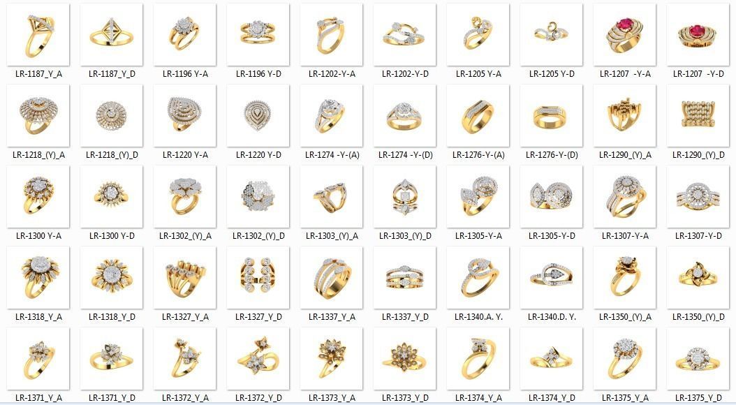 Collection 84 Ladies Ring 3dm jcd render details 3D print model_1