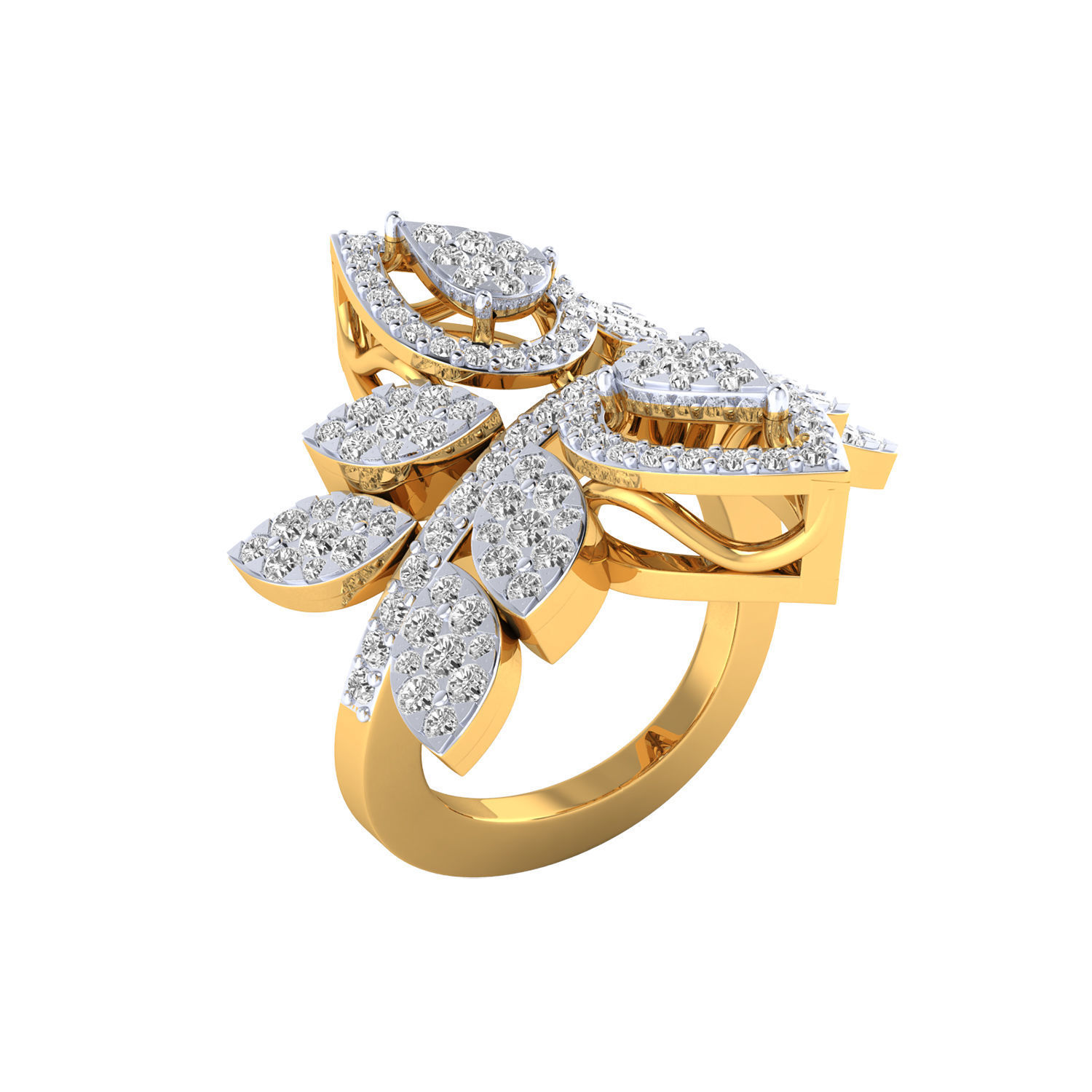 Collection 84 Ladies Ring 3dm jcd render details 3D print model_19