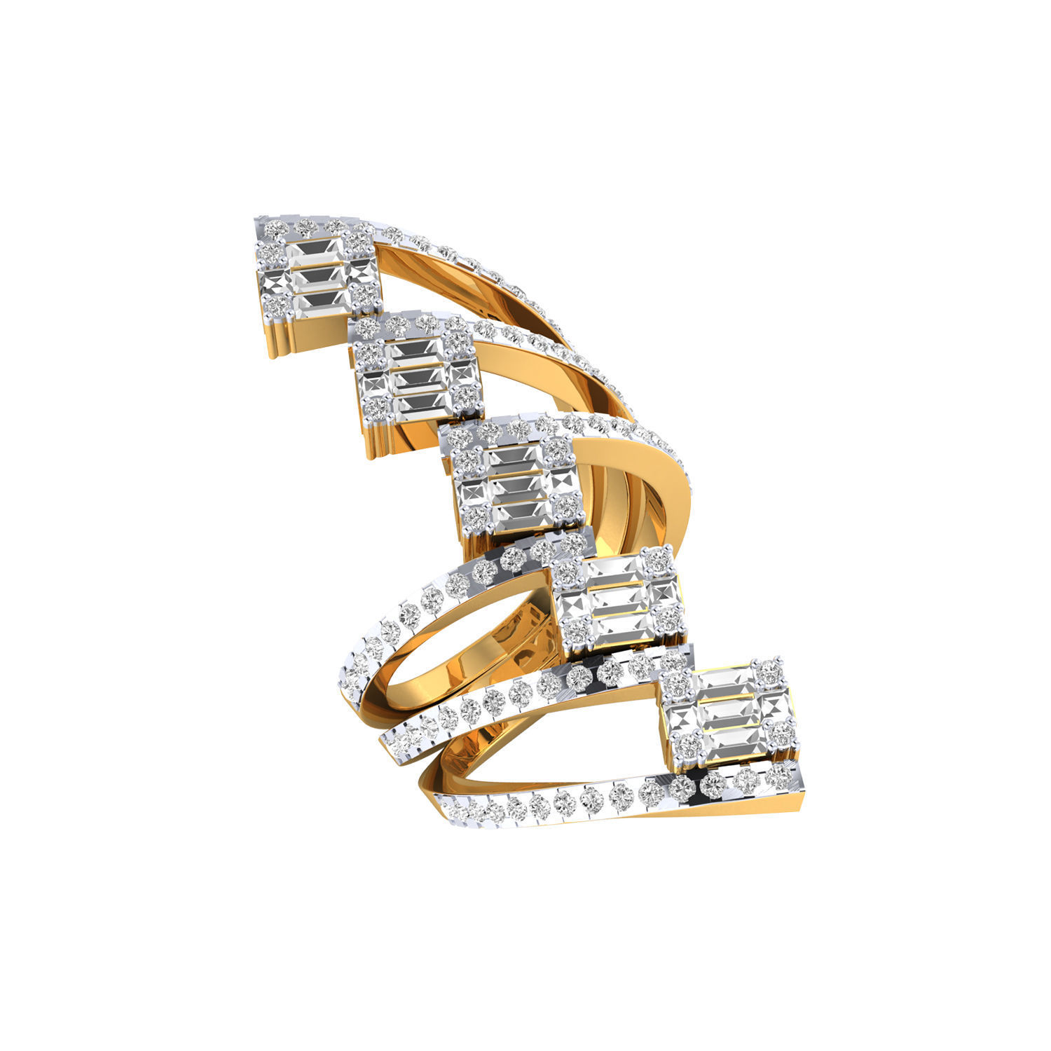 Collection 84 Ladies Ring 3dm jcd render details 3D print model_14