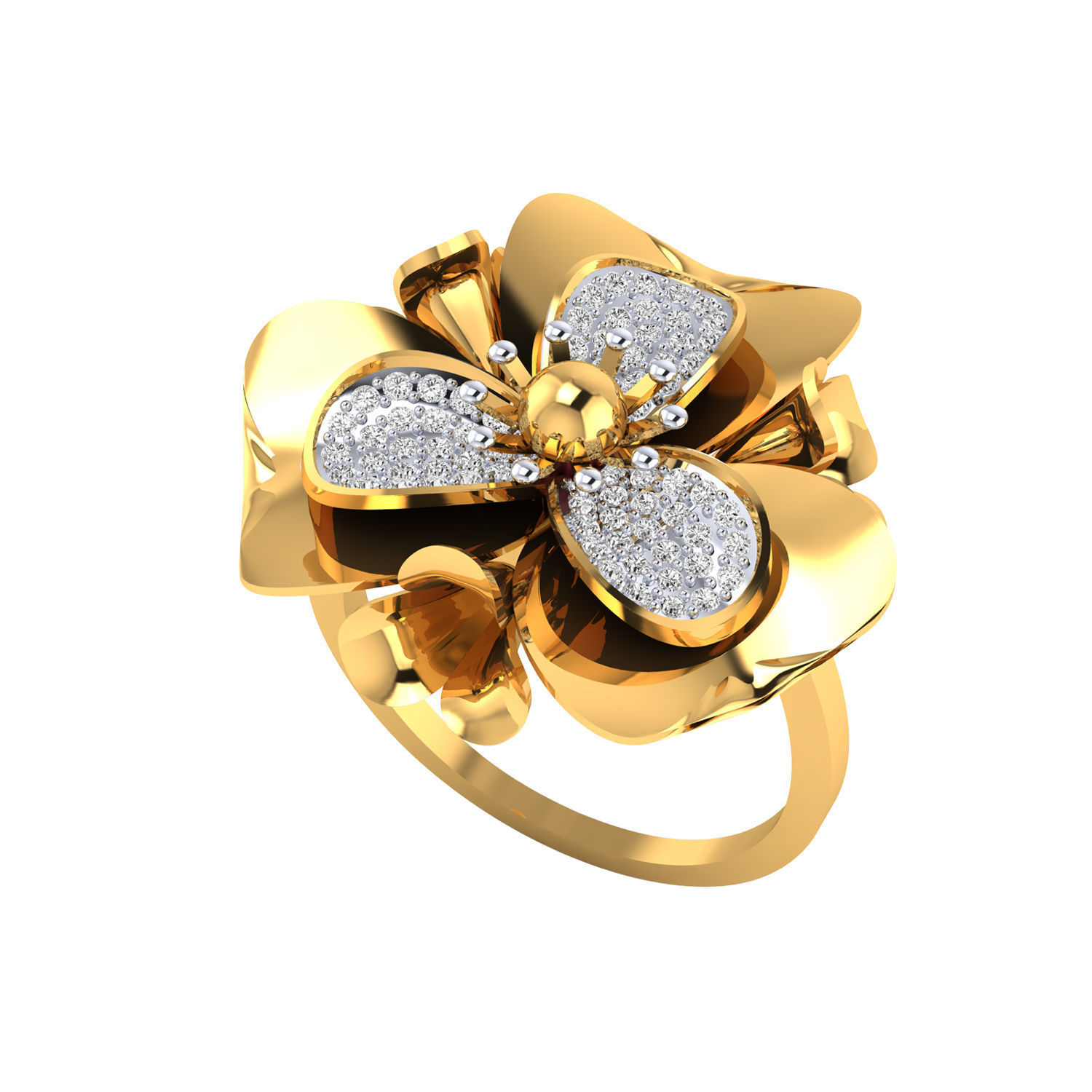 Collection 84 Ladies Ring 3dm jcd render details 3D print model_57