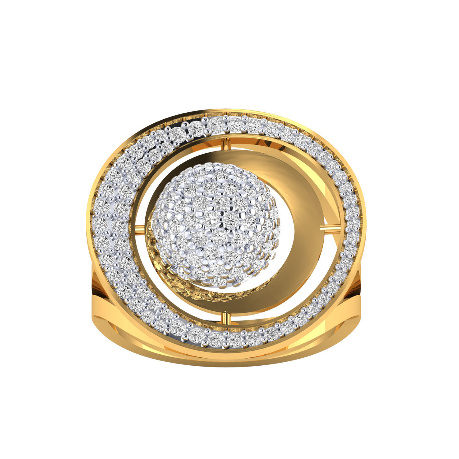 Collection 84 Ladies Ring 3dm jcd render details 3D print model_53