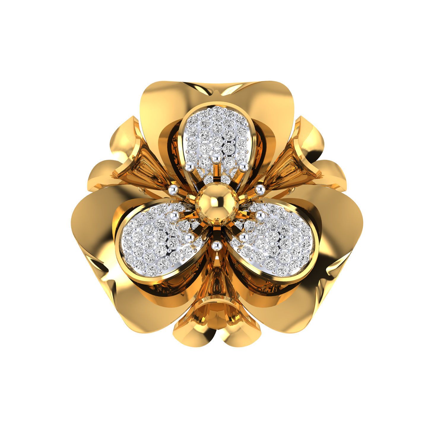 Collection 84 Ladies Ring 3dm jcd render details 3D print model_59