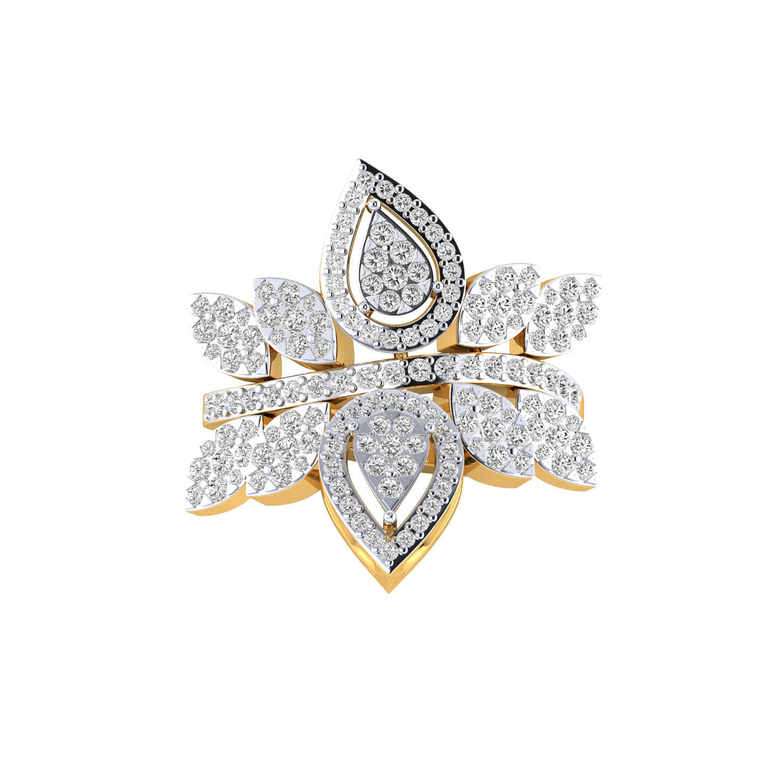 Collection 84 Ladies Ring 3dm jcd render details 3D print model_20