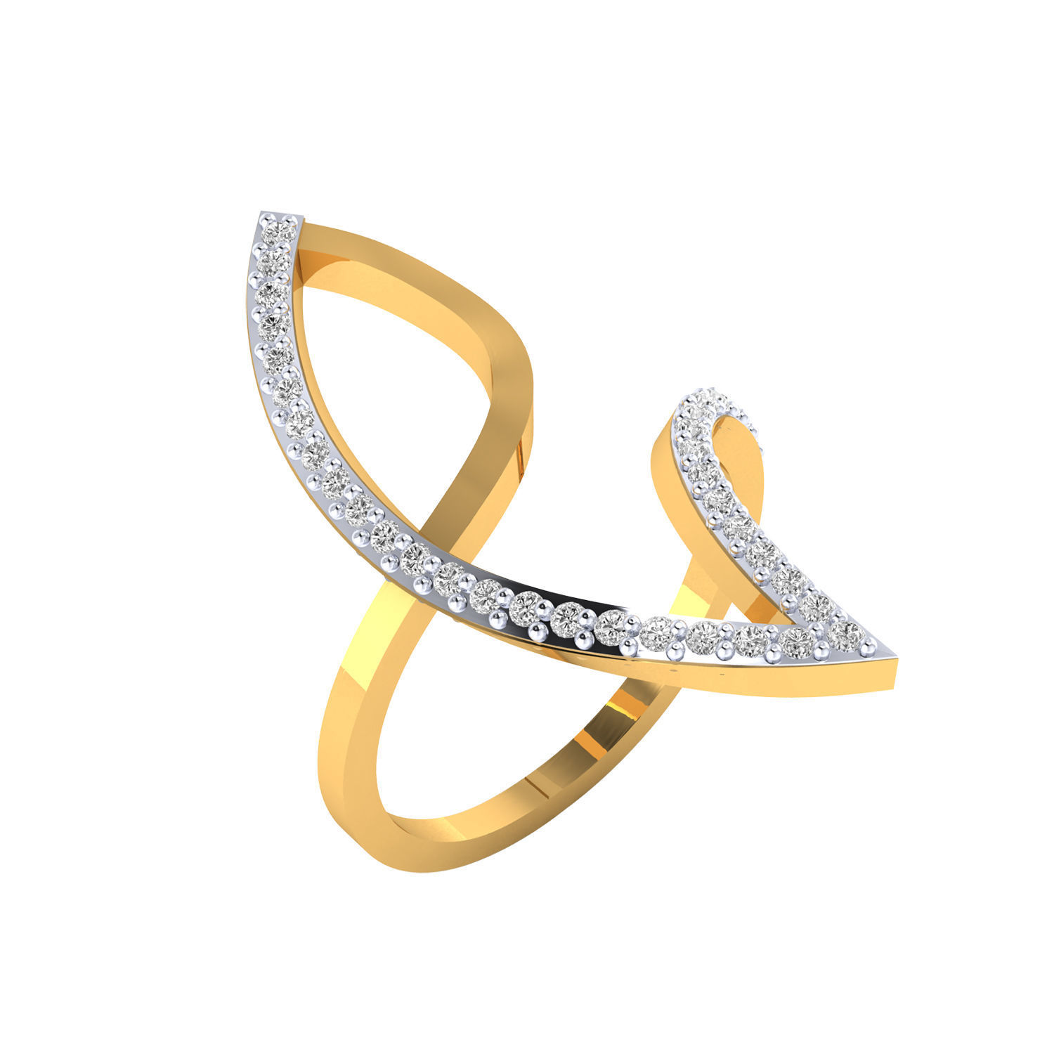 Collection 84 Ladies Ring 3dm jcd render details 3D print model_48