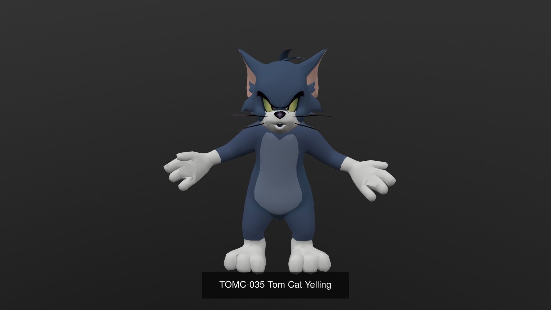 Tom Cat Bundle 3D Model Collection_76