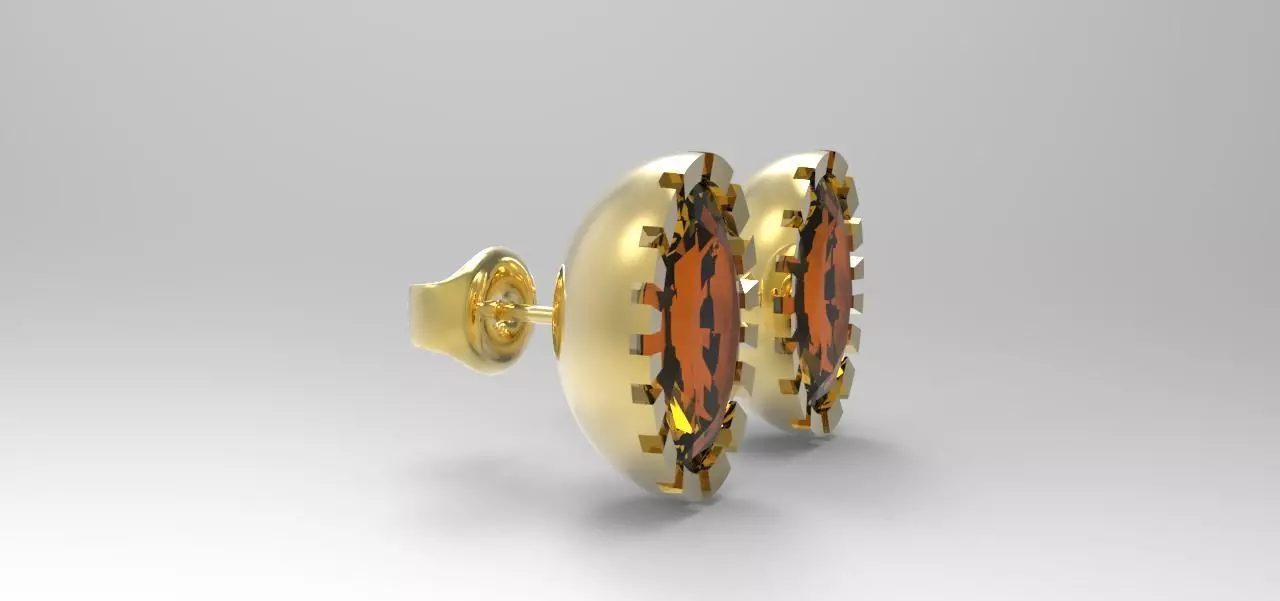 classic earring 3D print model