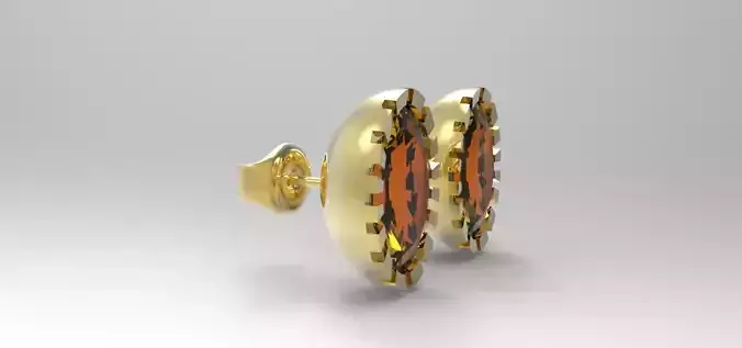 classic earring 3D print model