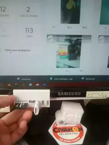 Memory Card holder Pen holder USB Adapter holder