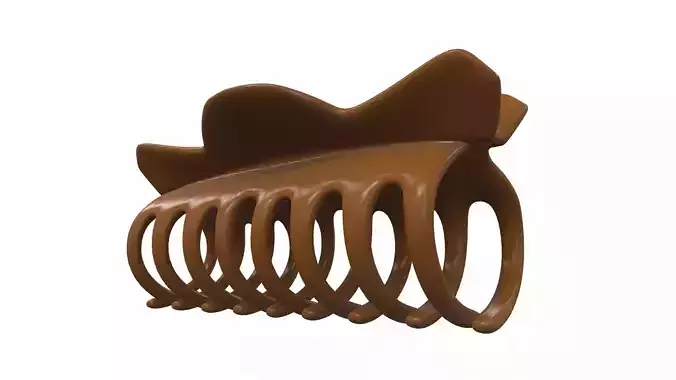 Claw hair clip colect2 3D model