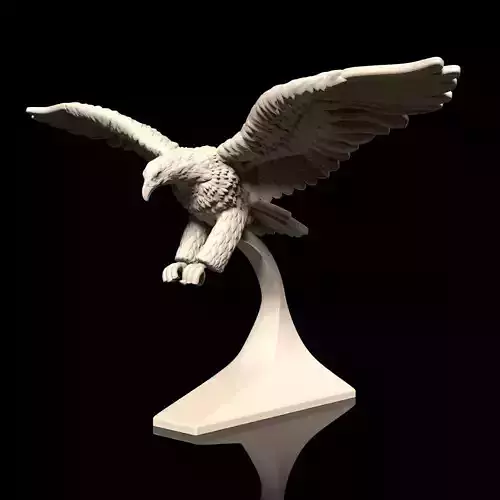 Bald Eagle Orlan 3d model for 3d printing