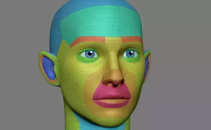 Animation Stylized Mesh