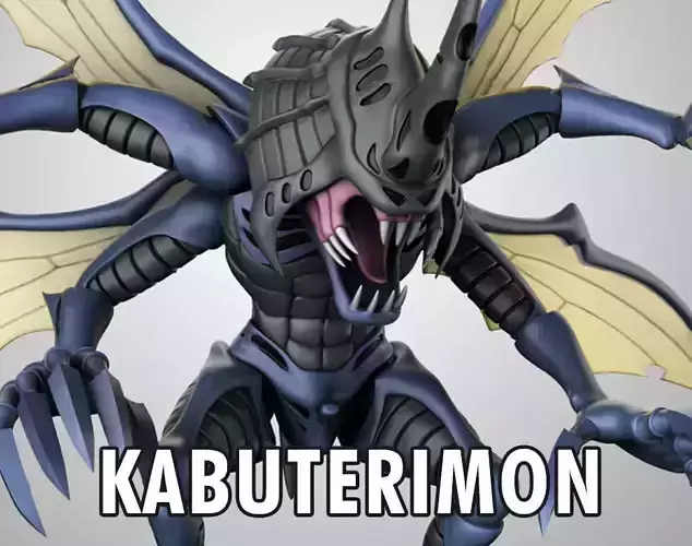 Digimon - Kabuterimon 3D Printing Model 3D print model