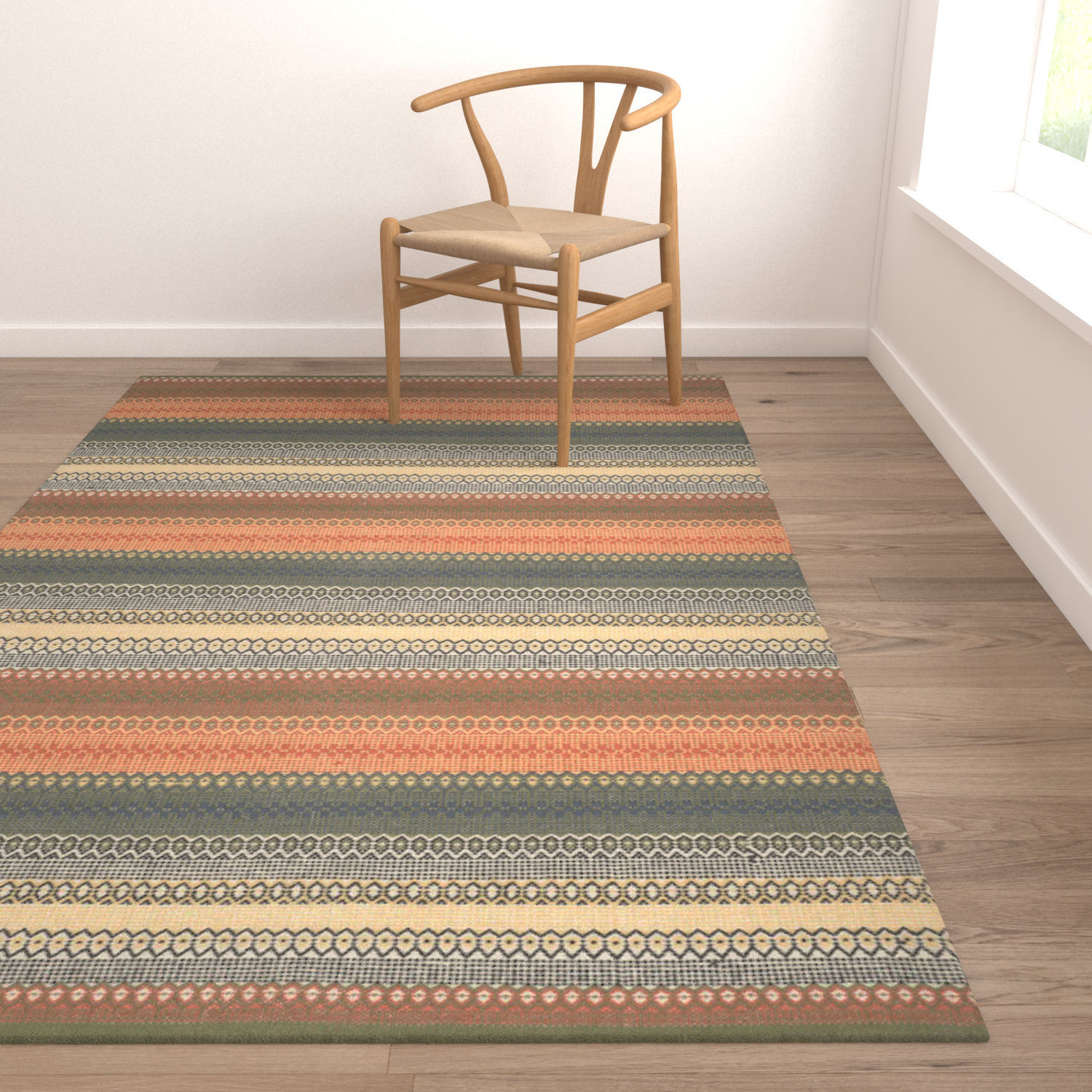 Rug Set 162 3D model_5